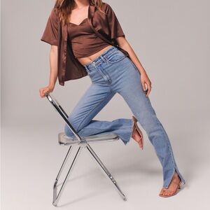 Abercrombie 90s high rise jean
